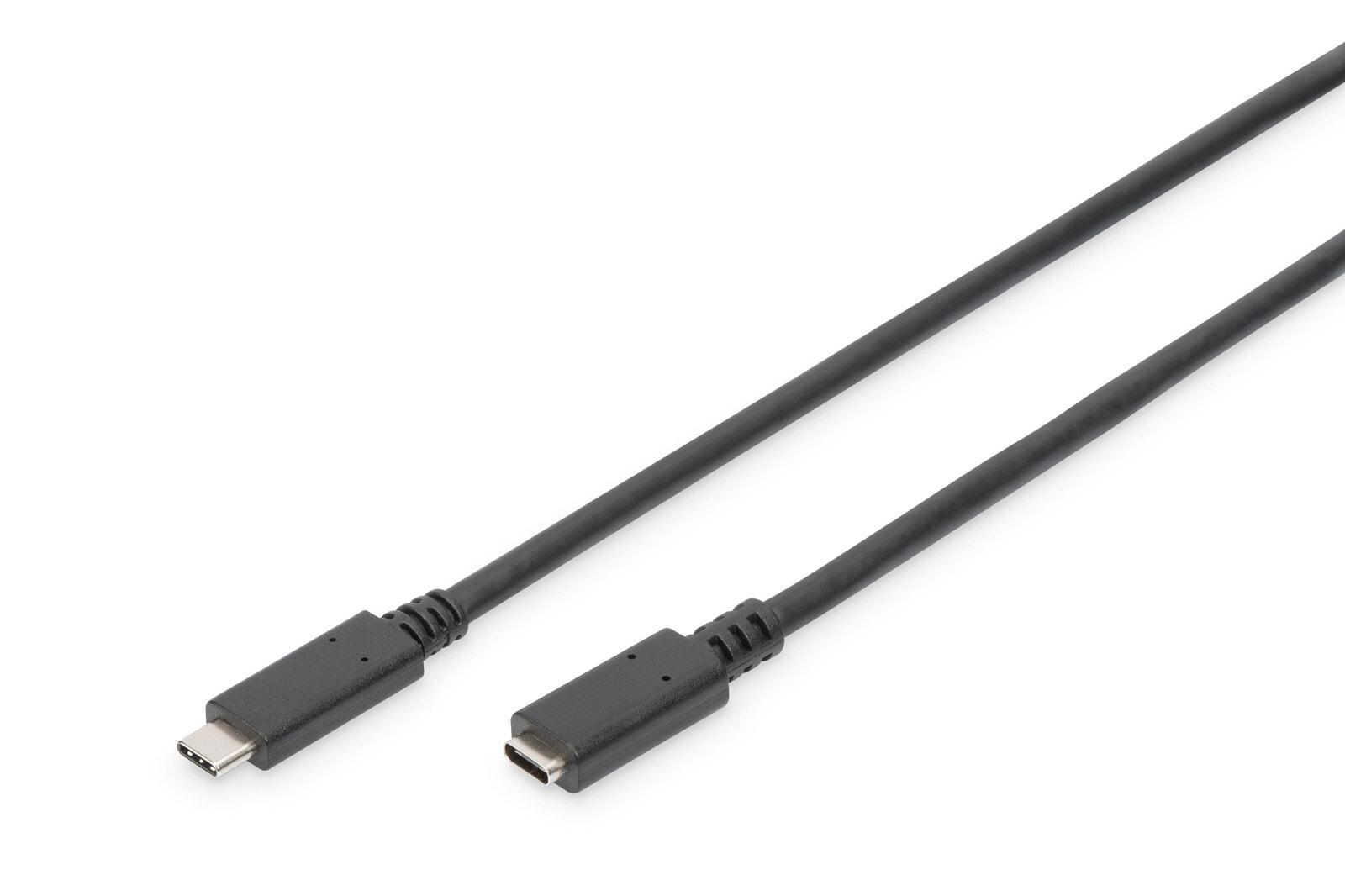 ASSMANN Electronic AK-300210-007-S USB кабель 0,7 m 3.2 Gen 2 (3.1 Gen 2) USB C Черный