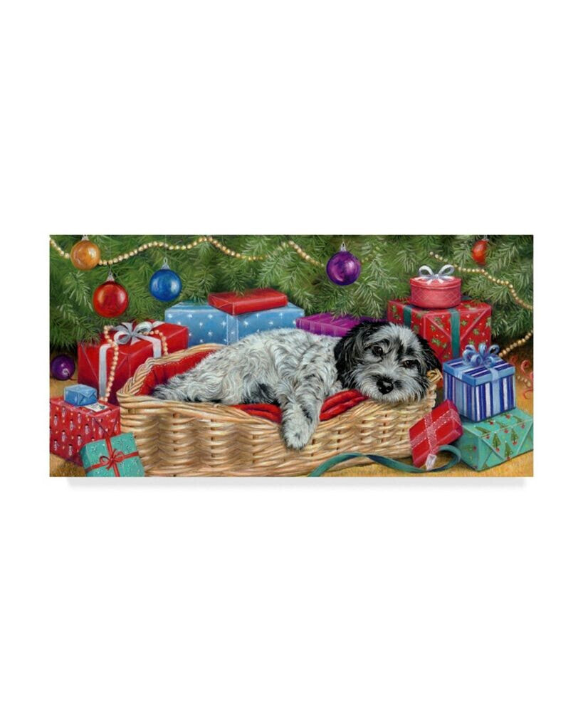 Trademark Global janet Pidoux 'The Night Before Christmas' Canvas Art - 24