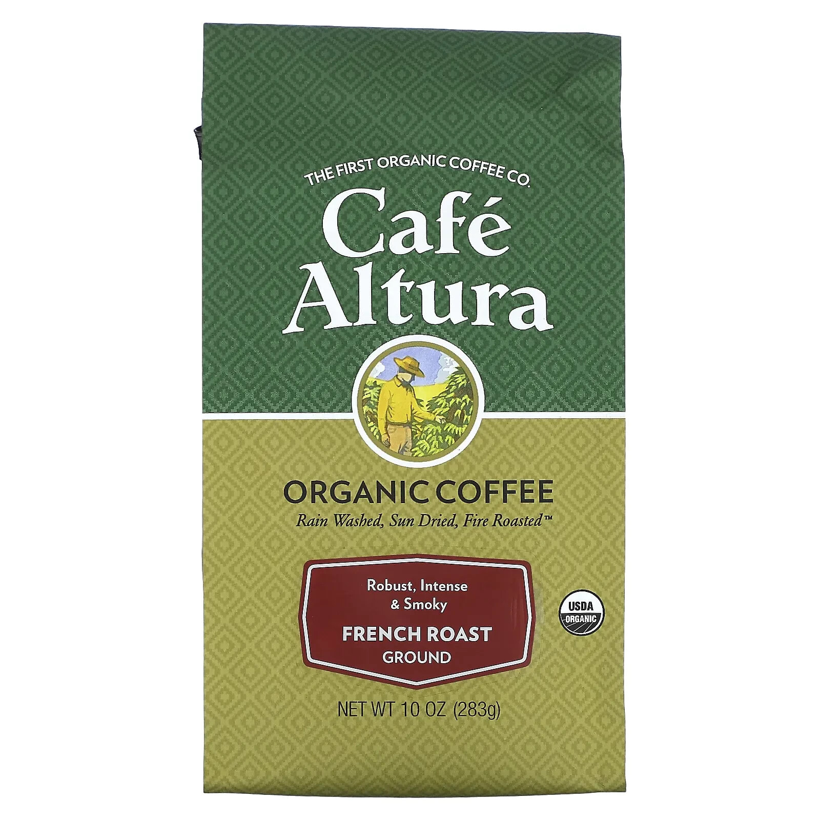 Organic Coffee, Ground, Dark Blend, 12 oz (340 g)