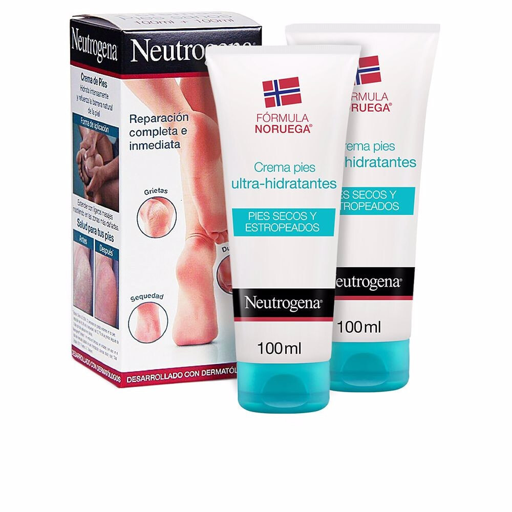 Neutrogena Norwegian Formula Nourishing Foot Cream Ультрапитательный крем для ног 2 х 100 мл