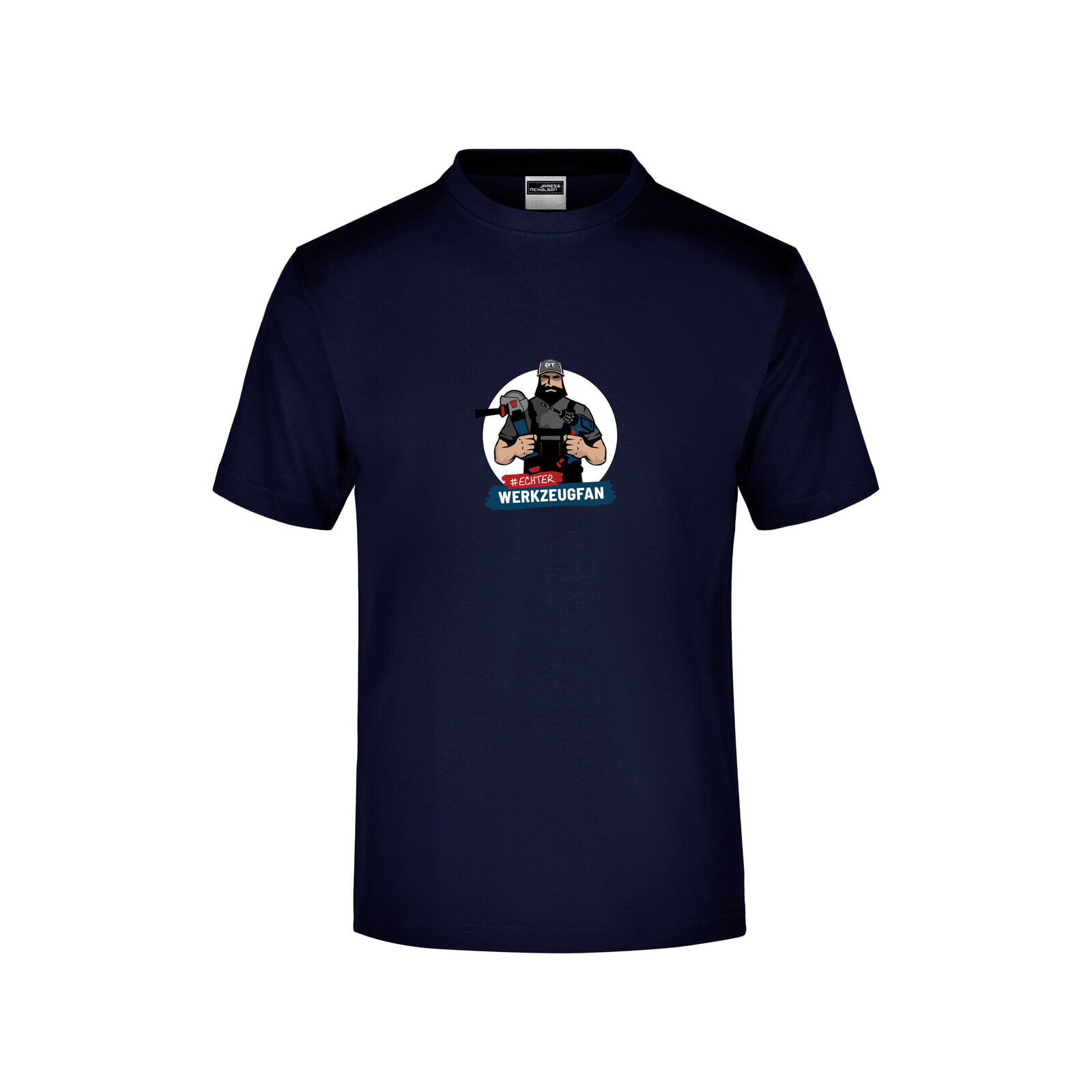 Echter Werkzeugfan T-Shirt navy Größe 2XL GT81026