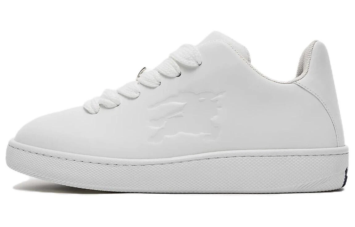 Burberry Leather Box Sneaker 'Debossed Equestrian Knight
