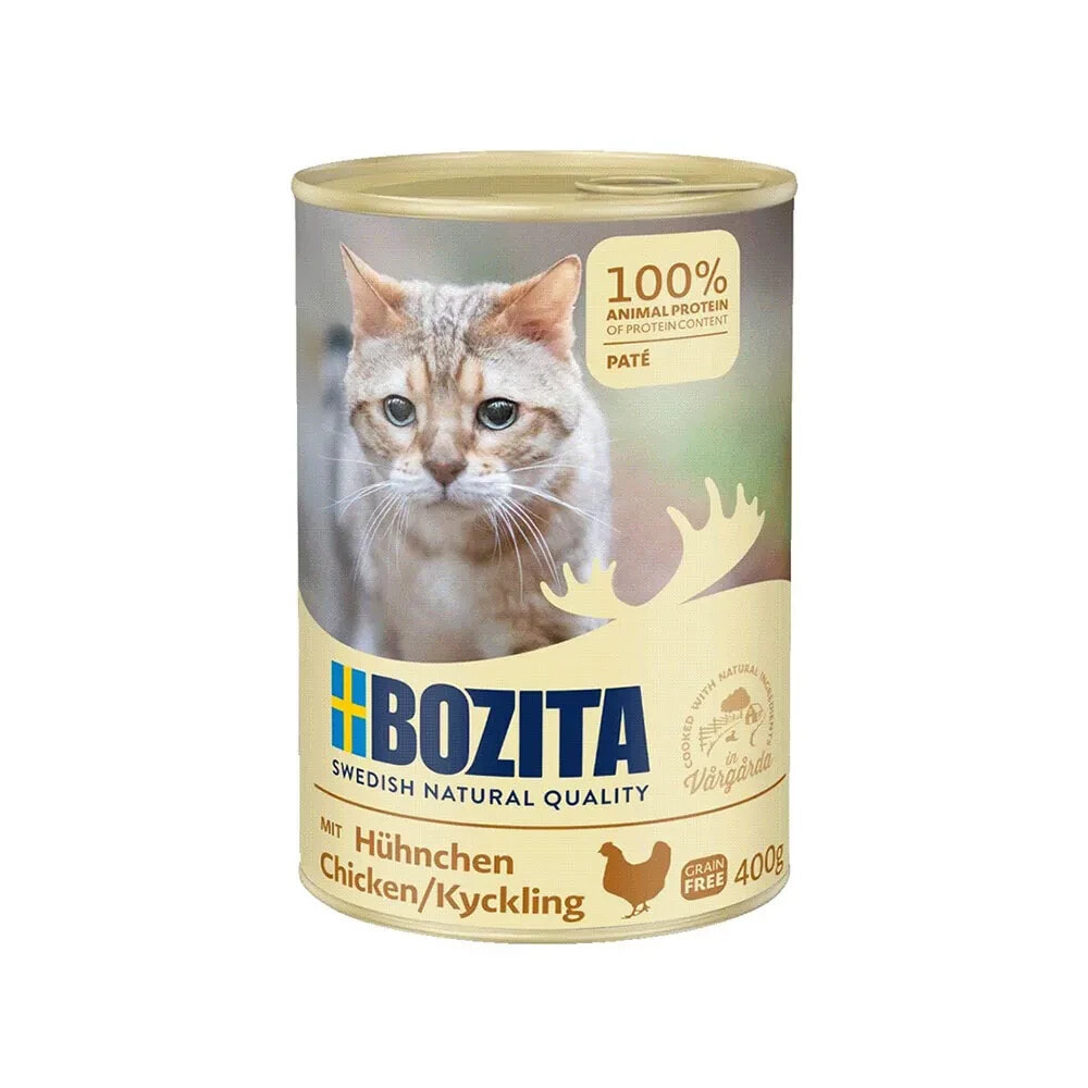 BOZITA Chicken pate wet cat food 400g