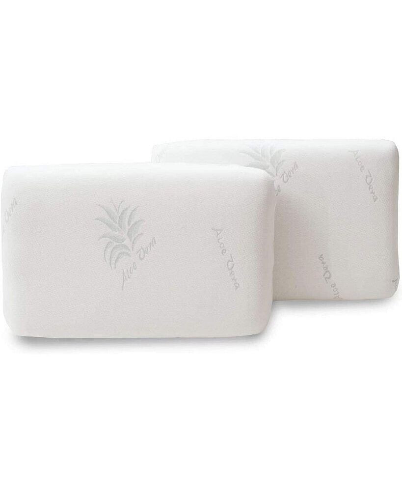 Memory Foam Pillow Beige - Standard