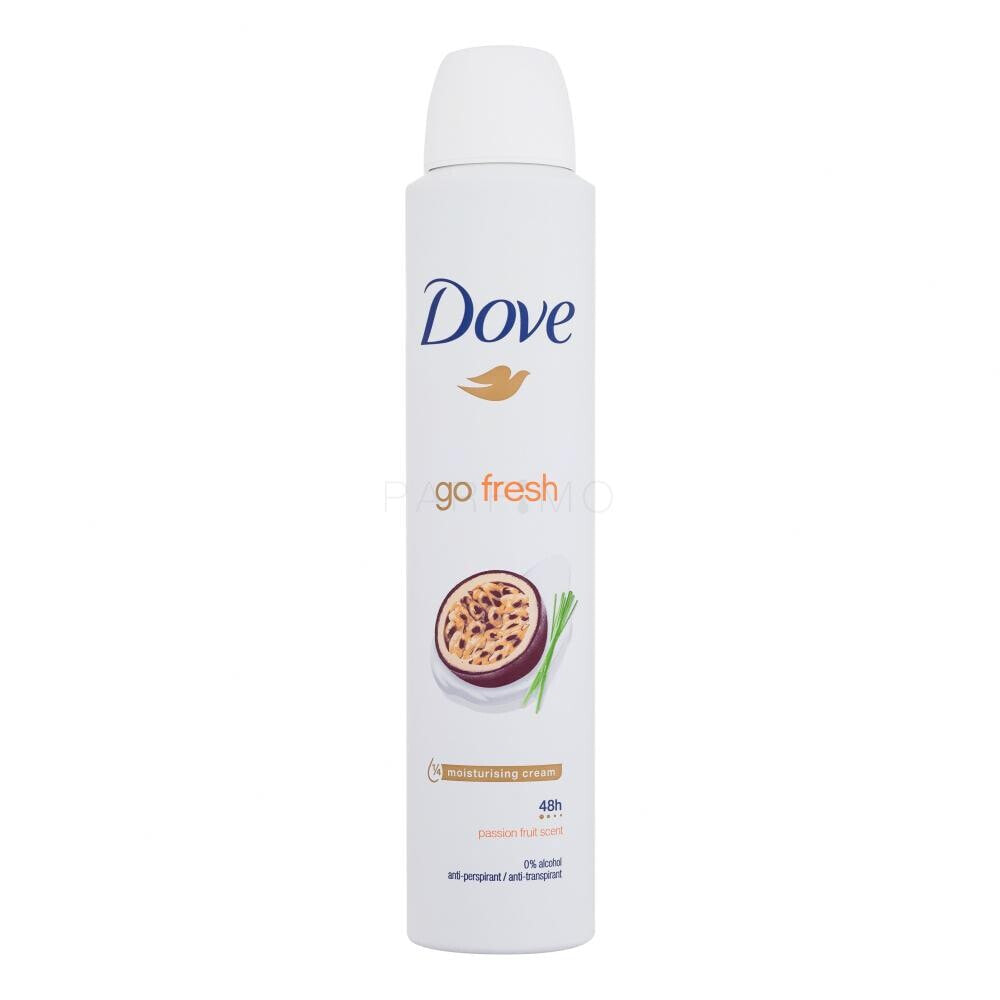 Dove Go Fresh Passion Fruit 48h 200 ml antiperspirant Deospray für Frauen