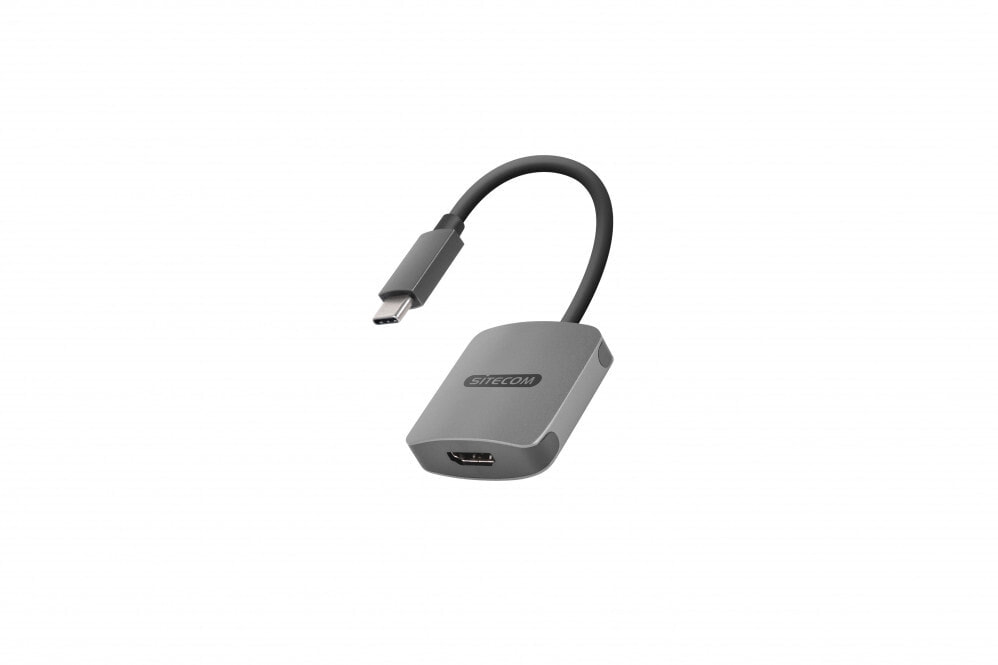 Sitecom CN-372 видео кабель адаптер USB Type-C HDMI Серый