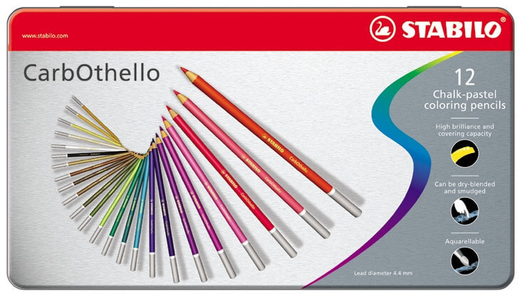 STABILO Carbothello цветной карандаш 12 шт 1412-6