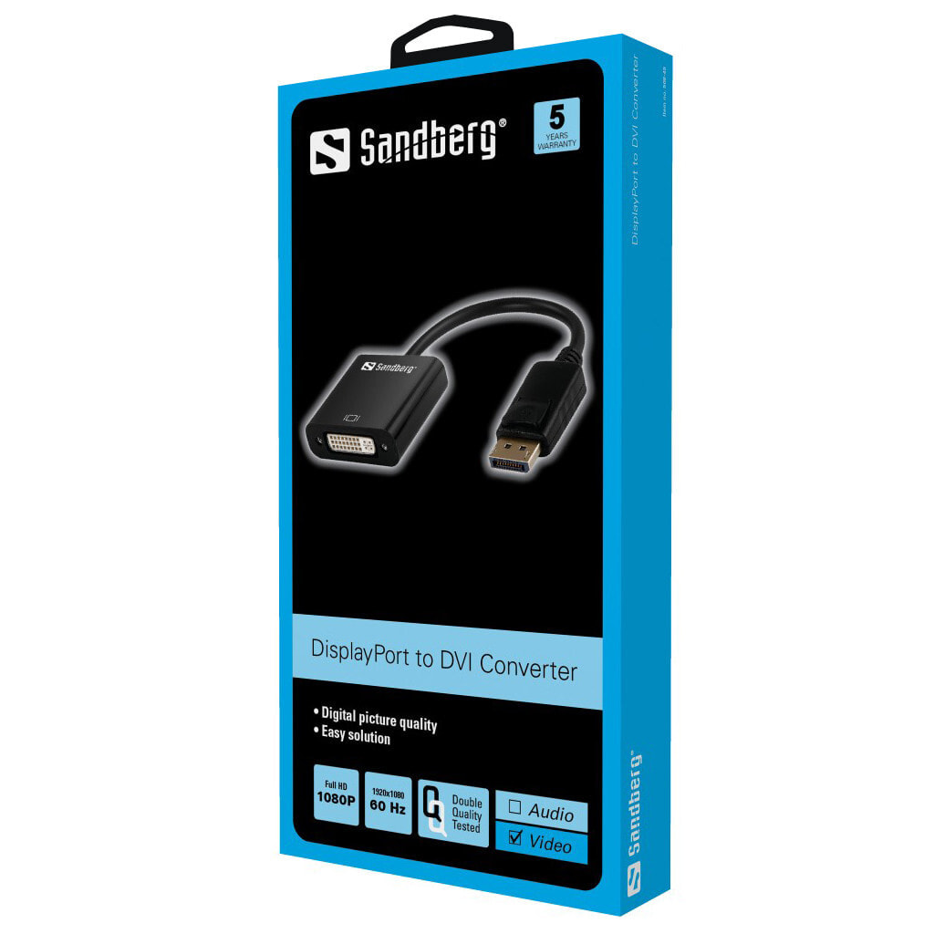 Sandberg Adapter DisplayPort>DVI 508-45