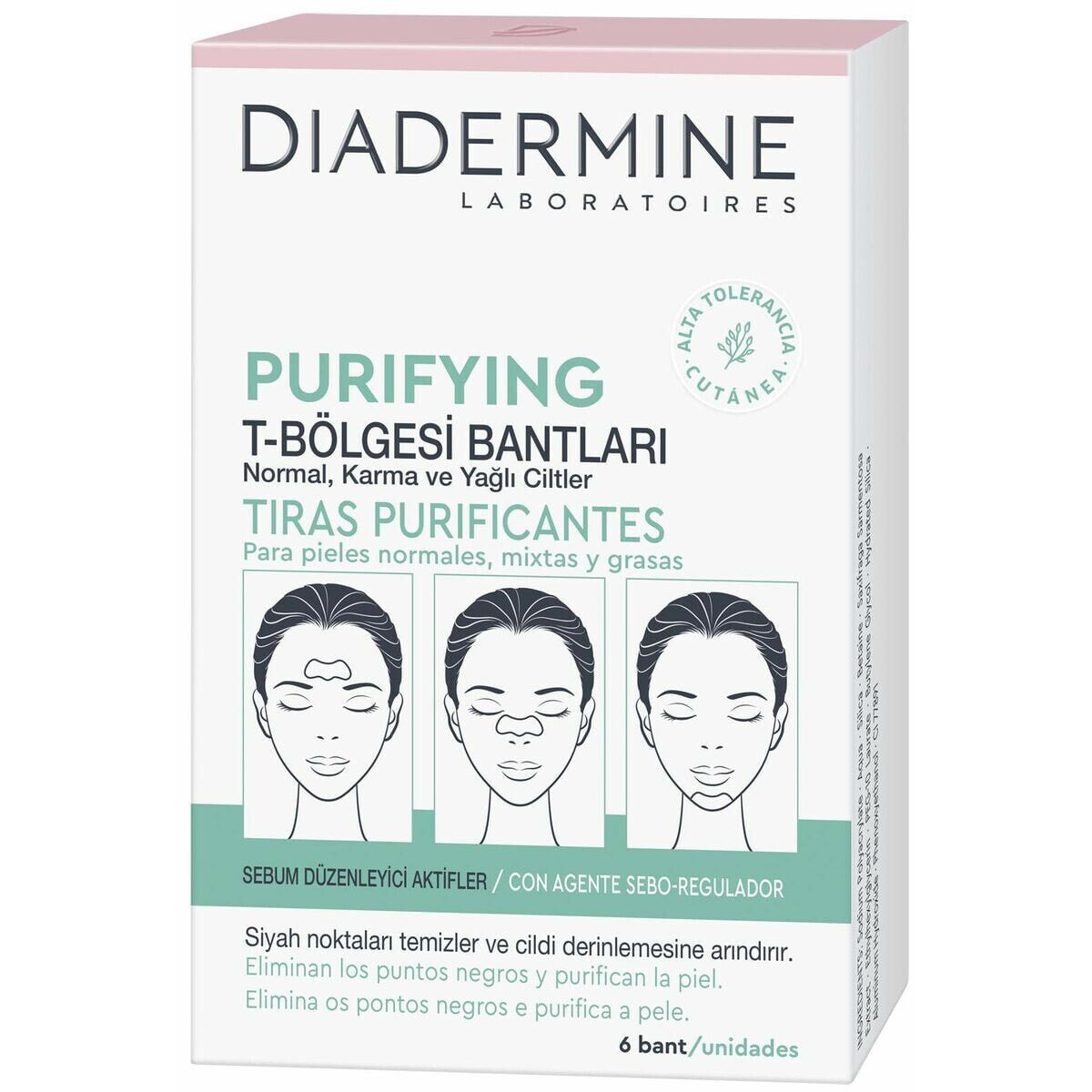 Средство для кожи с акне Diadermine Tiras Purificantes