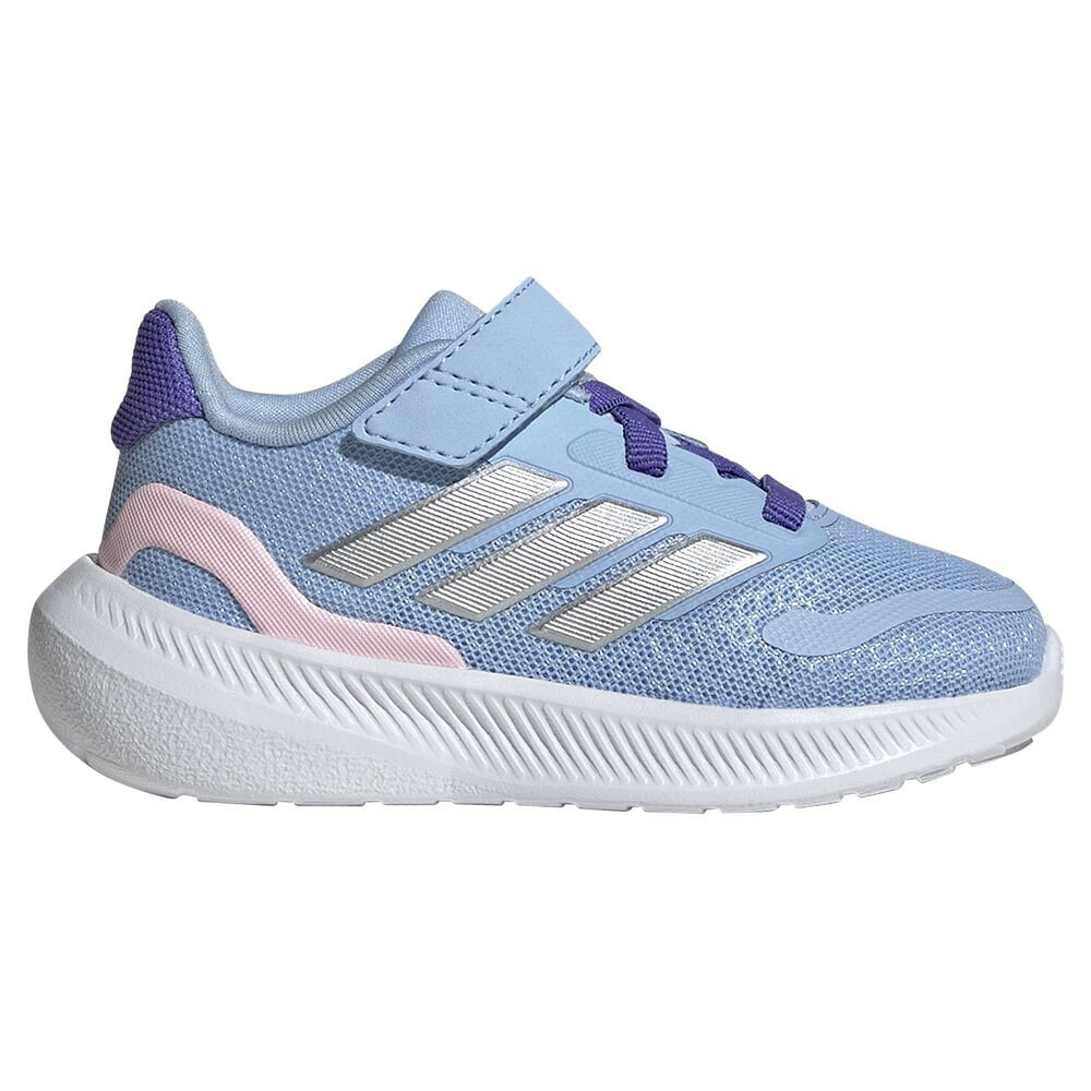 ADIDAS Runfalcon 5 infant trainers V135477433 Glow Blue Silver Met Clear Pink 20 3619 LiteMF Market