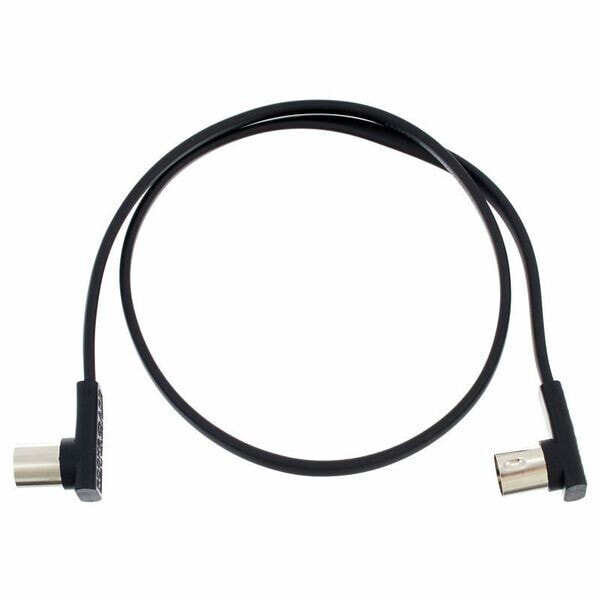 Rockboard Flat MIDI Cable 60cm Black