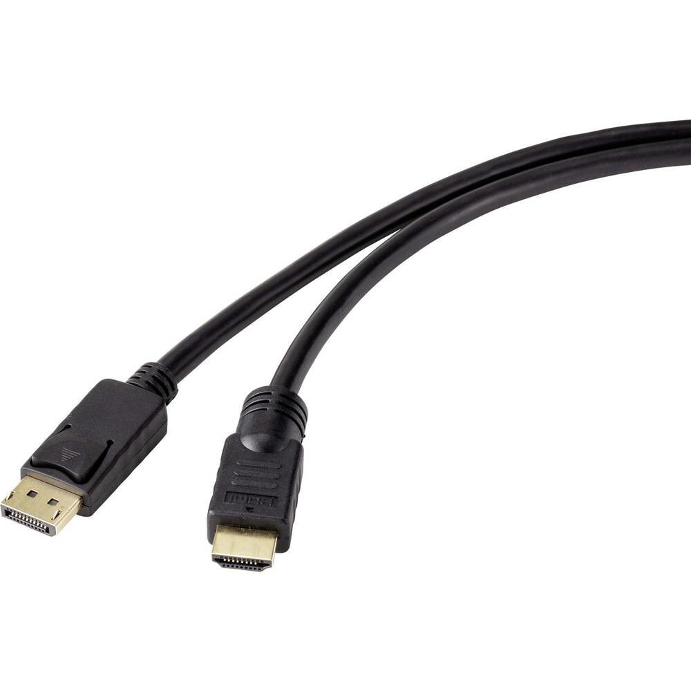 Renkforce RF-4581872 - 15 m - HDMI Type A (Standard) - HDMI Type A (Standard) - Black