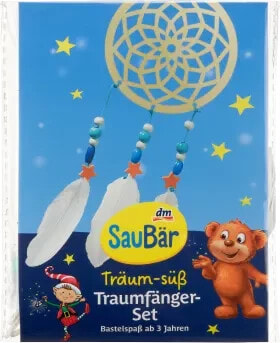 Traumfänger-Set Träum süß zum Selbstbasteln, 1 St