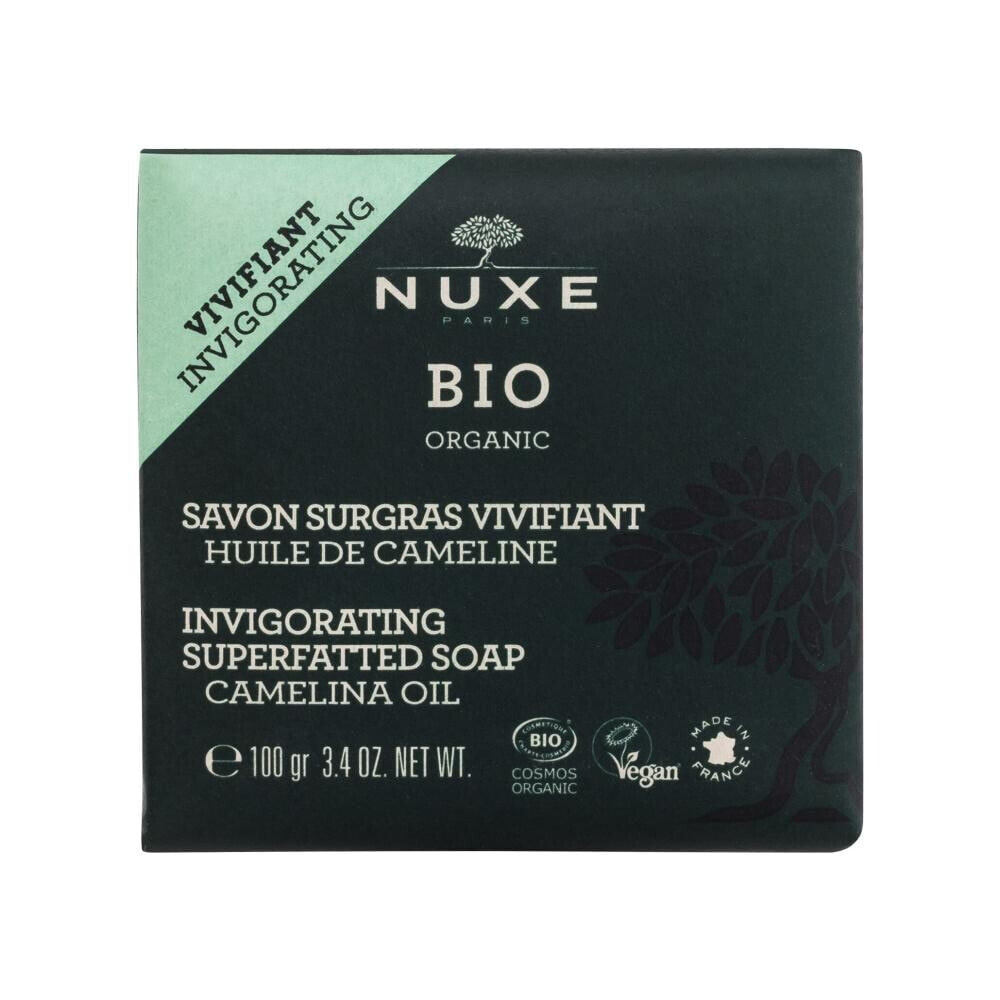 NUXE Bio Organic Invigorating Superfatted Soap Camelina Oil 100 g seife für Frauen