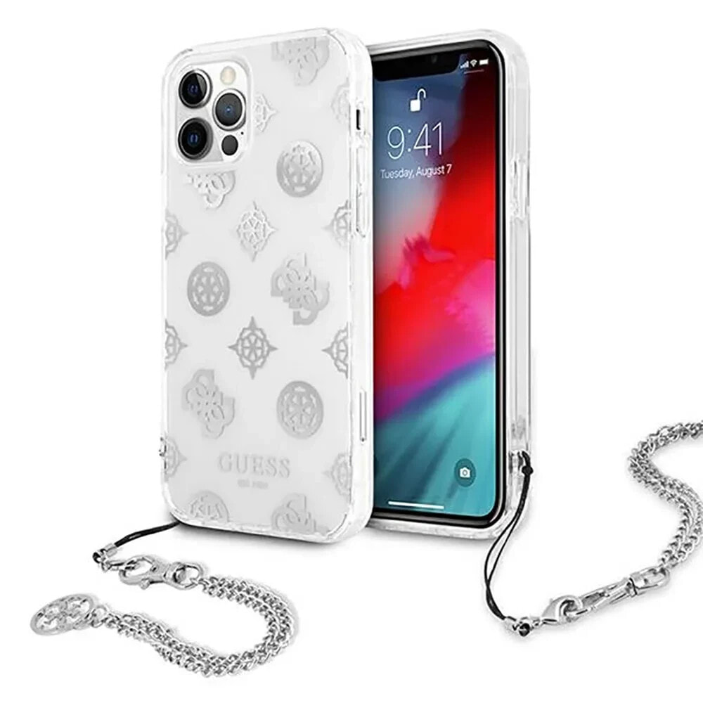 GUESS Guhcp12Lkspesi iPhone 12 Pro Max 6.7 Peony Chain Collection phone case