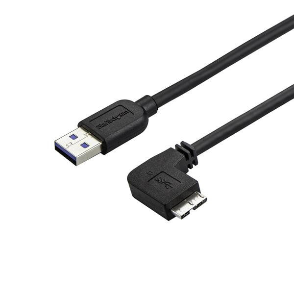 StarTech.com USB3AU2MRS USB кабель 2 m 3.2 Gen 1 (3.1 Gen 1) USB A Micro-USB B Черный