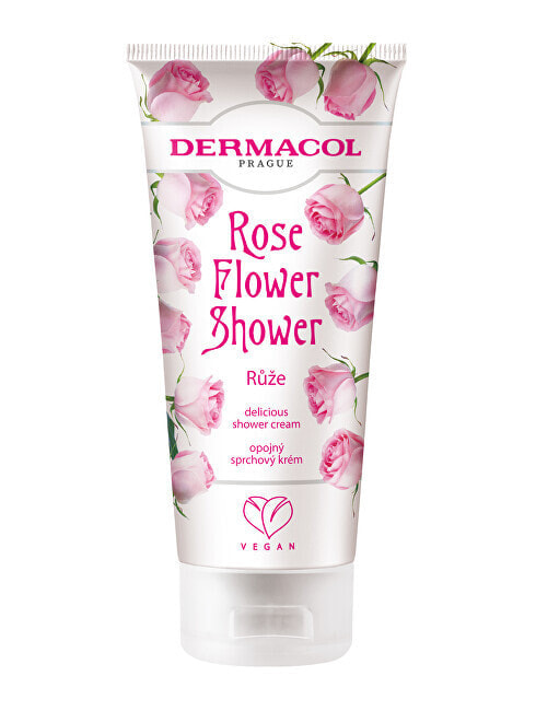 Intoxicating Shower Cream Růže Flower Shower (Delicious Shower Cream) 200 ml