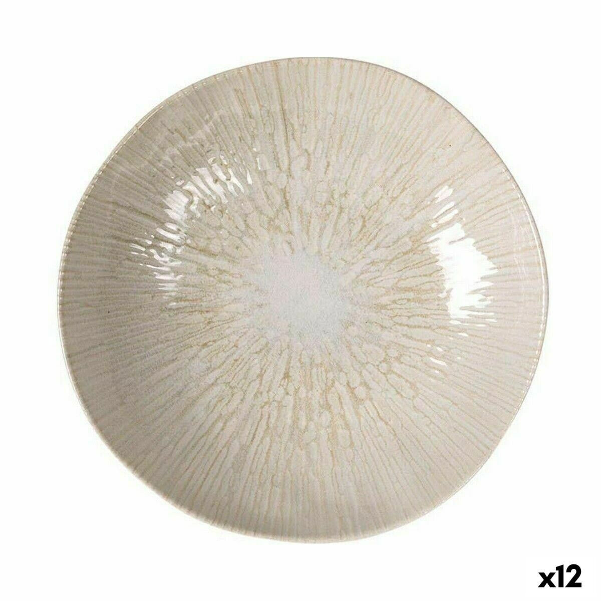 Deep Plate La Mediterránea Anya ø 21 x 5 cm (12 Units)