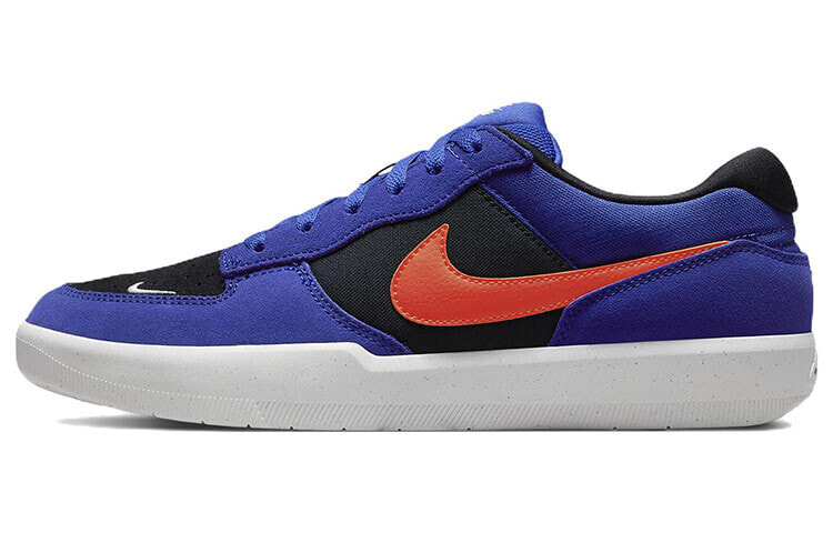 Nike SB Force 58 防滑轻便 低帮 板鞋 男女同款 蓝橙 / Кроссовки Nike SB Force 58 CZ2959-404