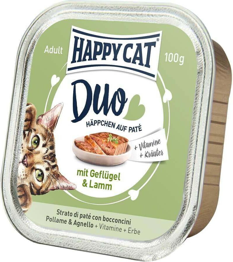 Happy Cat Deserówka pasztet, kurczak i jagnięcina, 100g