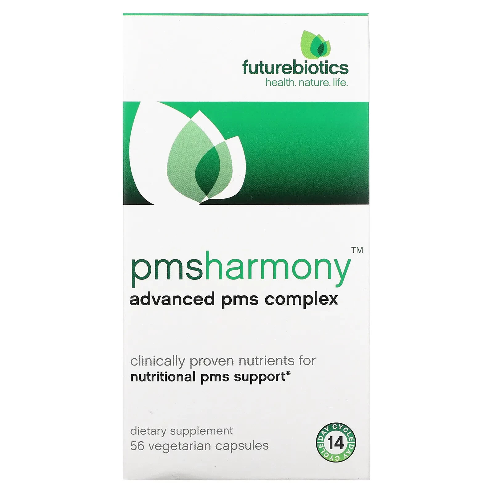 PMSHarmony, Advanced PMS Complex, 56 Vegetarian Capsules