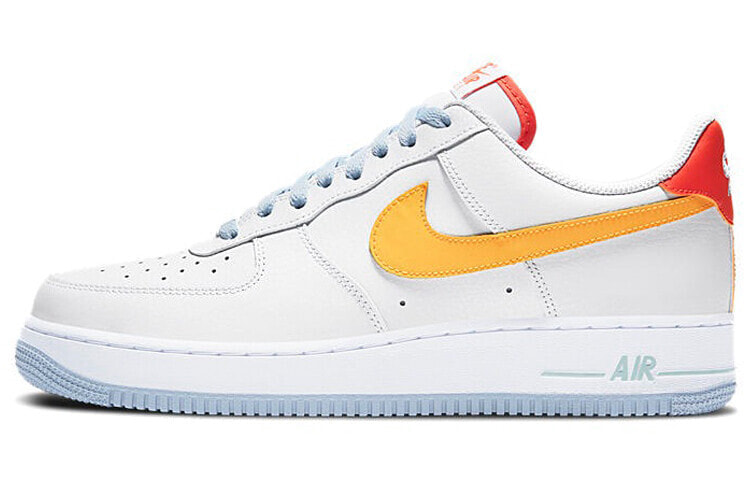 Nike Air Force 1 Low Be Kind 低帮 板鞋 男款 白蓝黄 / Кроссовки Nike Air Force 1 Low Be Kind DC2196-100