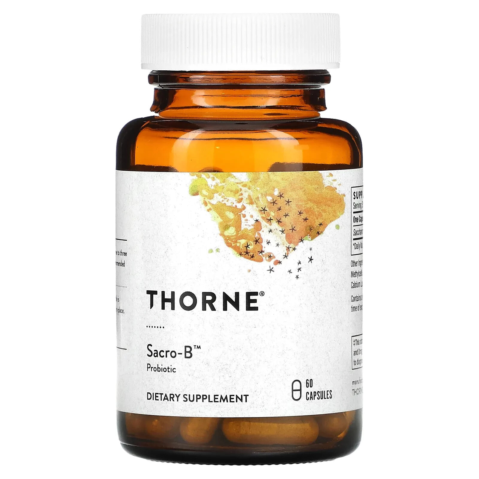 Thorne, Thorne's, пробиотики, 60 капсул