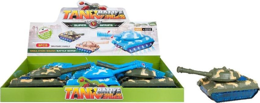 Mega Creative 24 cm tank mix display 9 pcs