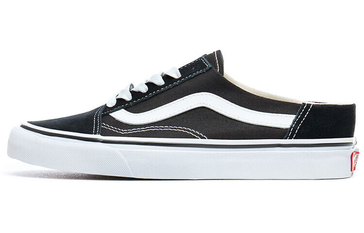 Vans Old Skool Mule 一脚蹬 低帮 板鞋 男女同款 煤黑 / Кроссовки Vans Old Skool Mule VN0A3MUS6BT