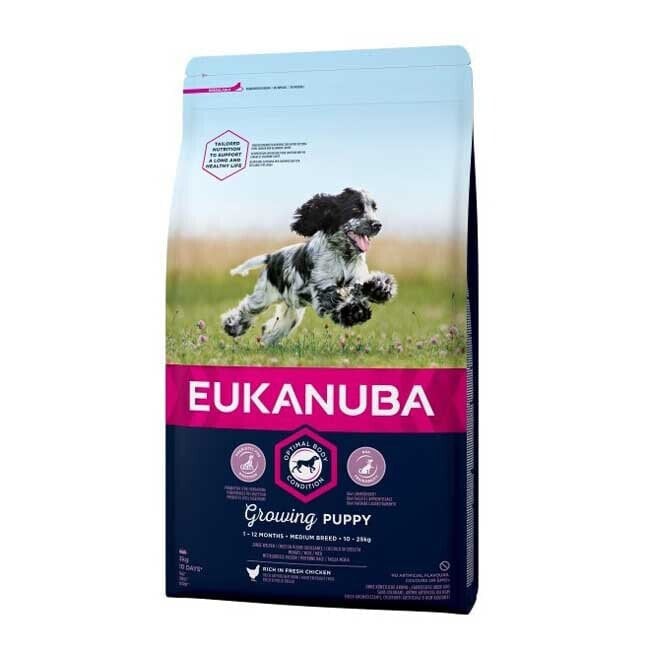 EUKANUBA Puppy Chicken 3kg Dog Food