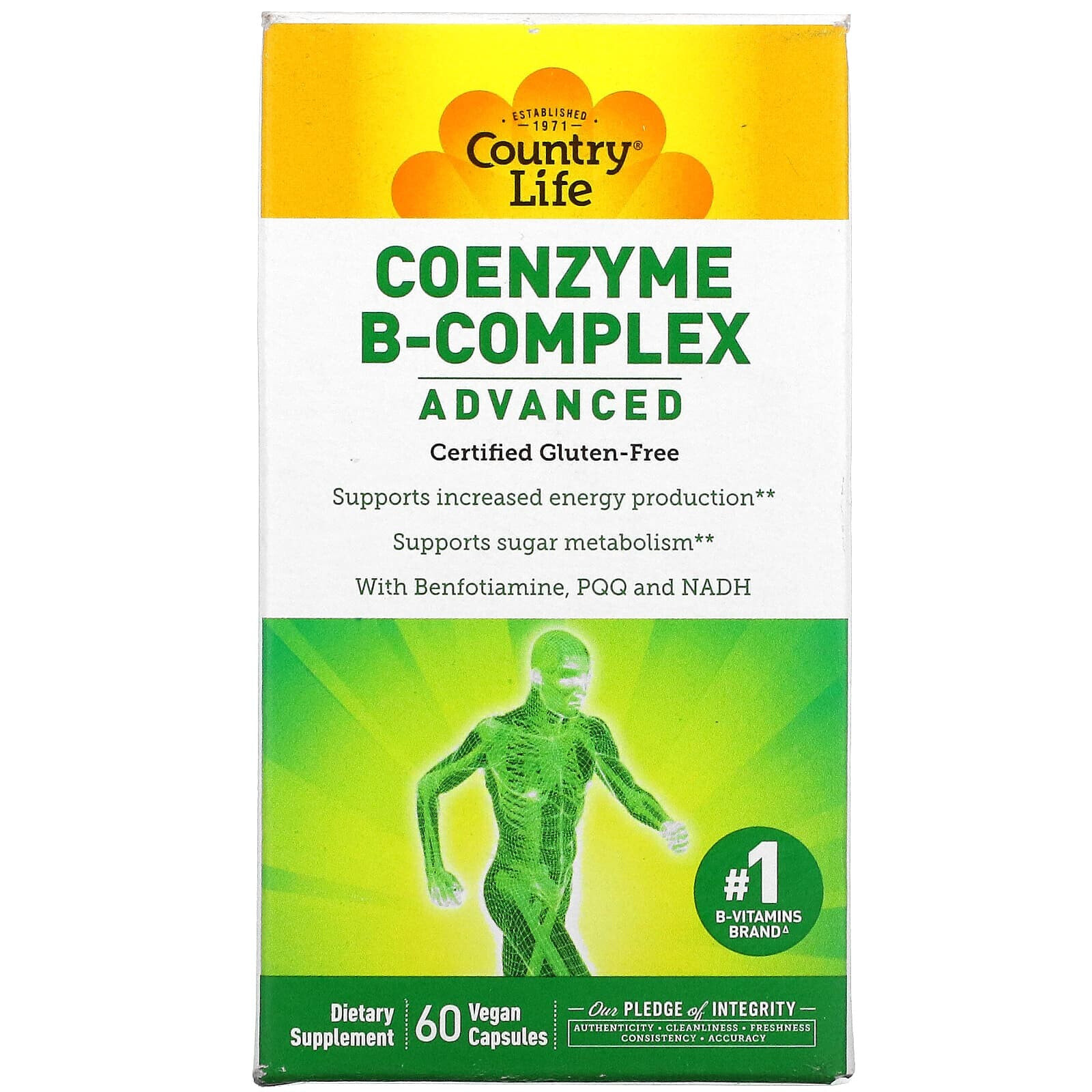Coenzyme B-Complex, Advanced, 120 Vegan Capsules