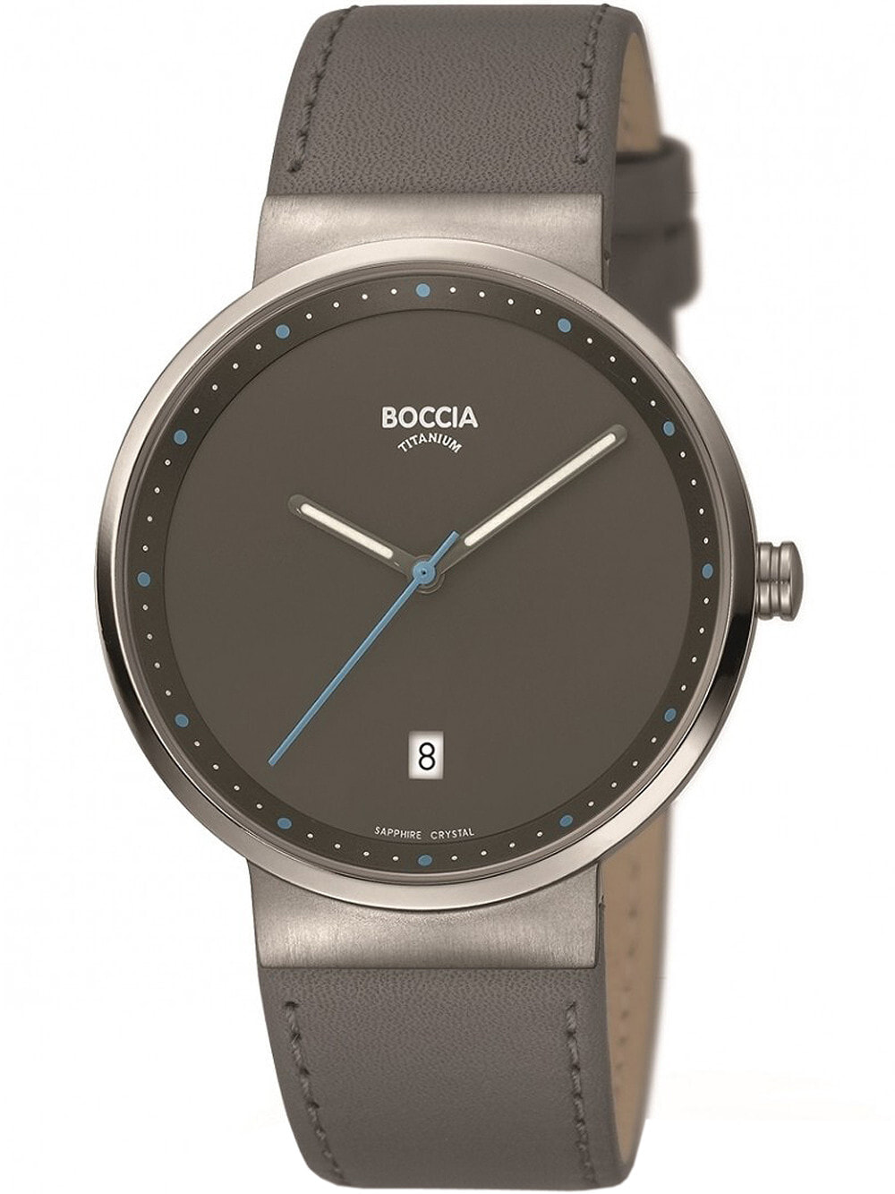 Boccia 3615 03 men s watch titanium 38mm 5ATM Boccia