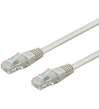 Goobay 1.5m CAT5-150 сетевой кабель 1,5 m Серый 95557