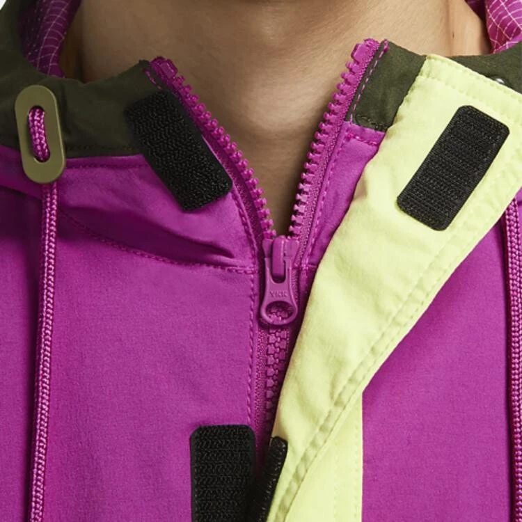 Nike Windbreaker Jackets Men Cactus Flower Red