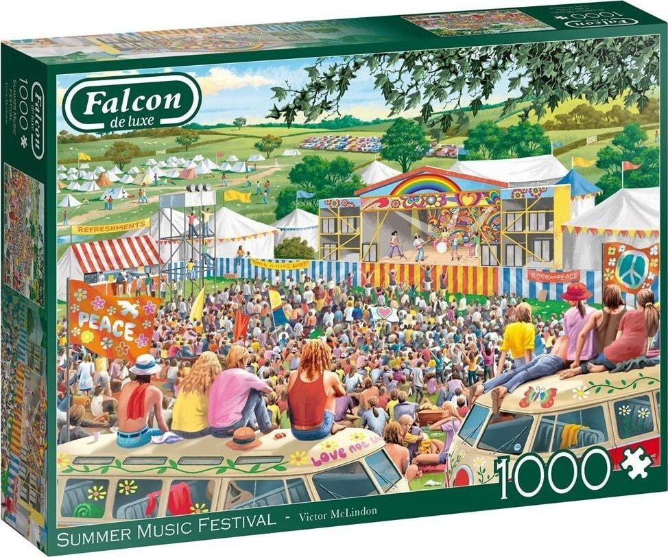 Jumbo Puzzle 1000 Falcon Letni festiwal muzyczny G3