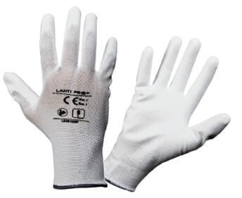 Lahti Pro Polyurethane-coated protective gloves. S 12 pairs - L230107W