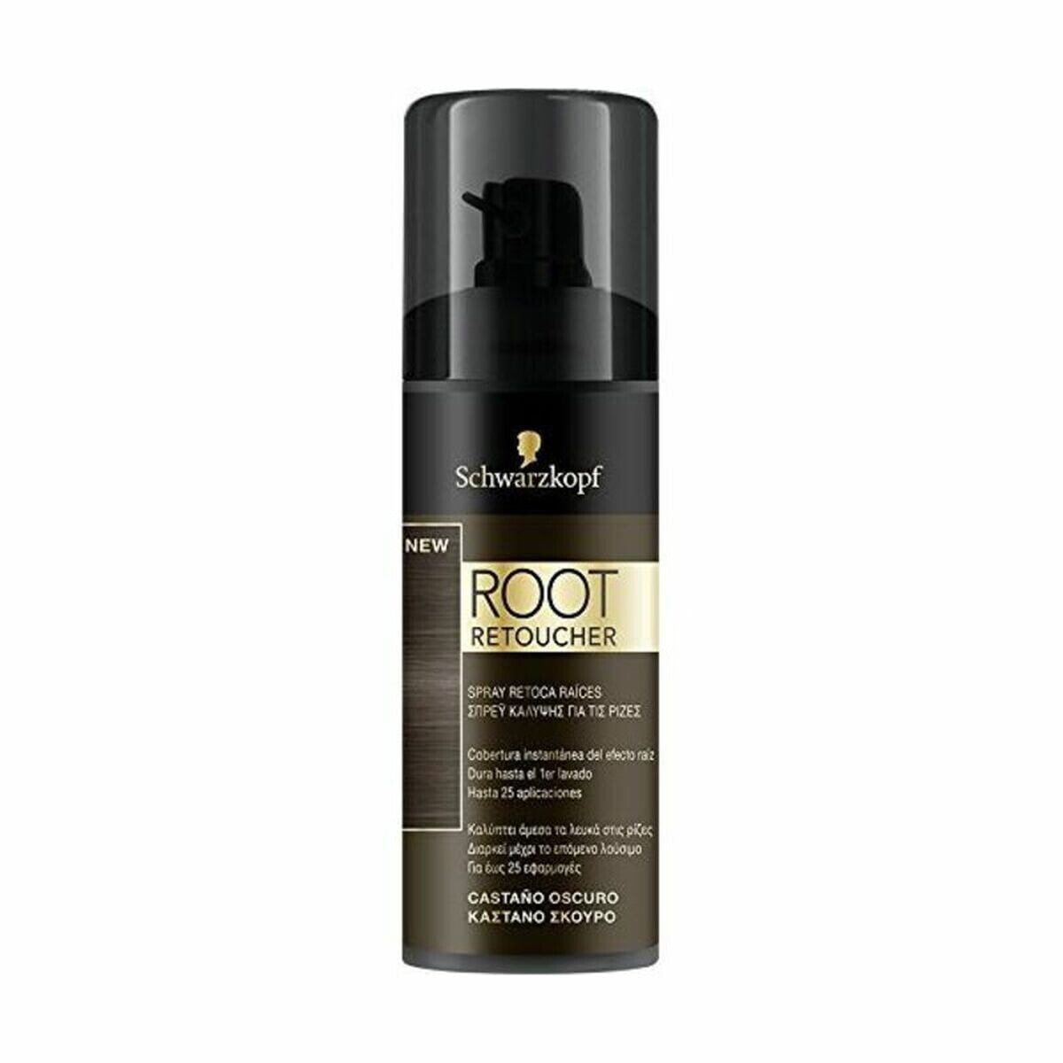 Touch-up Hairspray for Roots Root Retoucher Syoss 2143935 Dark Brown 120 ml