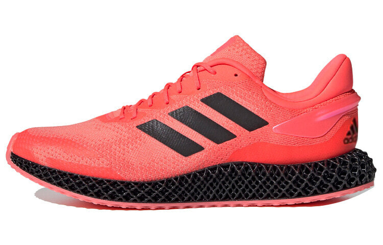 adidas 4D Run 1.0 休闲 透气 低帮 跑步鞋 男女同款 红黑 / Кроссовки Adidas 4D Run 1.0 FV6956