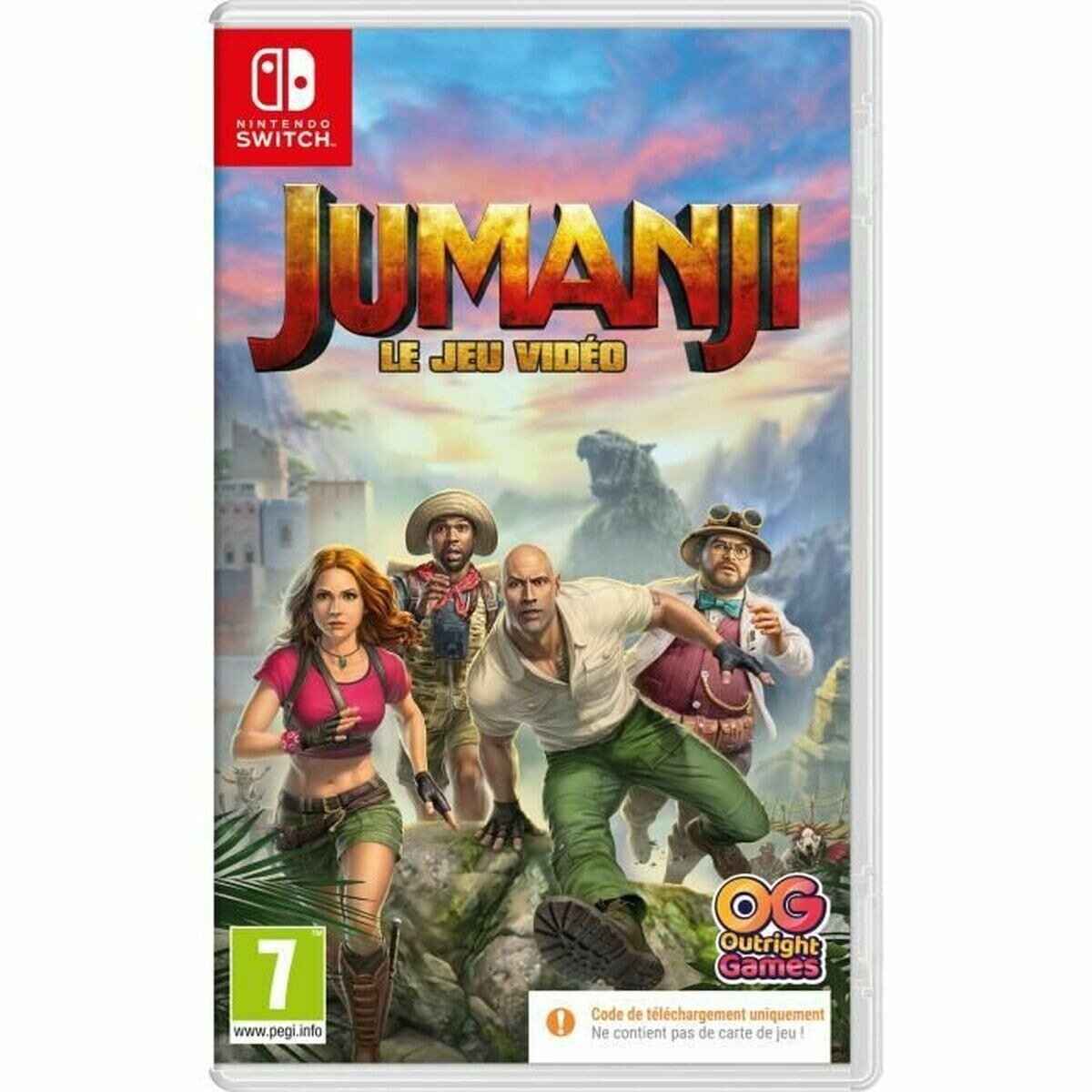 Video game for Switch Outright Games Jumanji The Video Game Download code
