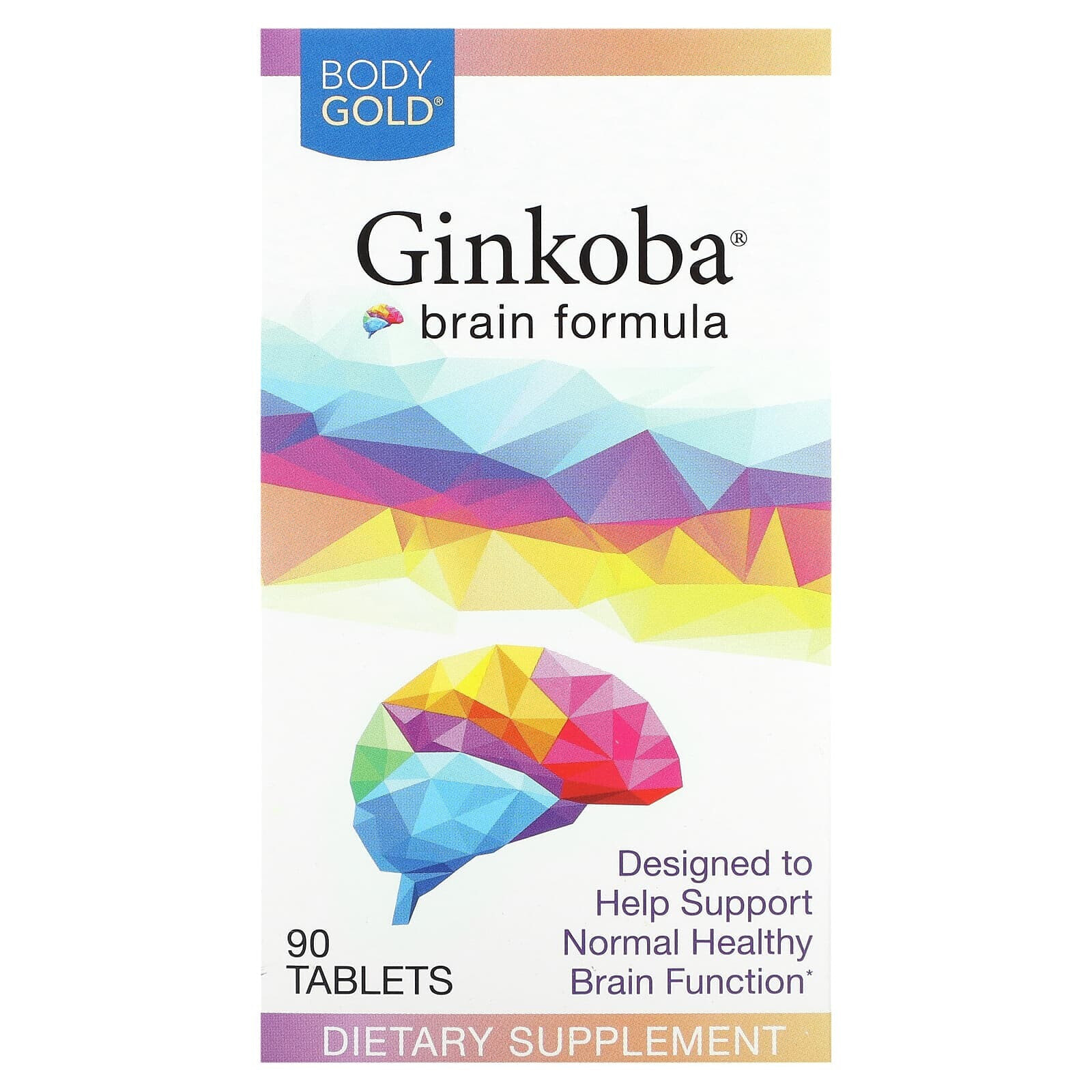 Ginkoba Brain Formula, 90 Tablets