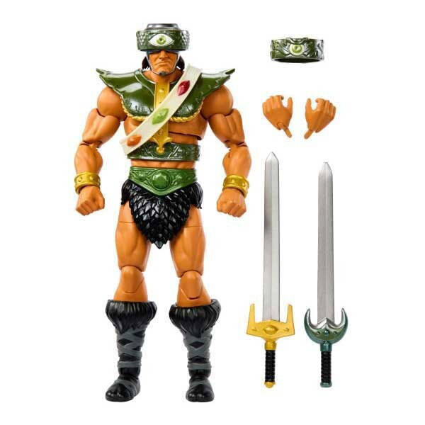 MASTERS OF THE UNIVERSE New Eternia With Triklops Accessories Figure