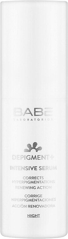 Intensives Nachtserum gegen Verfärbungen - Babe Laboratorios Depigment+ Intensive Serum