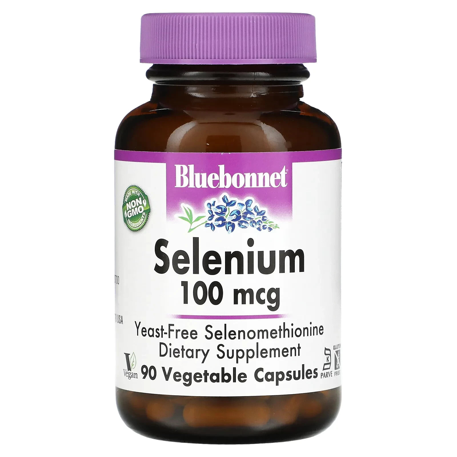 Selenium, 100 mcg, 90 Vegetable Capsules