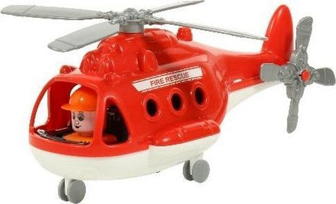 Wader Alpha fire helicopter in the net