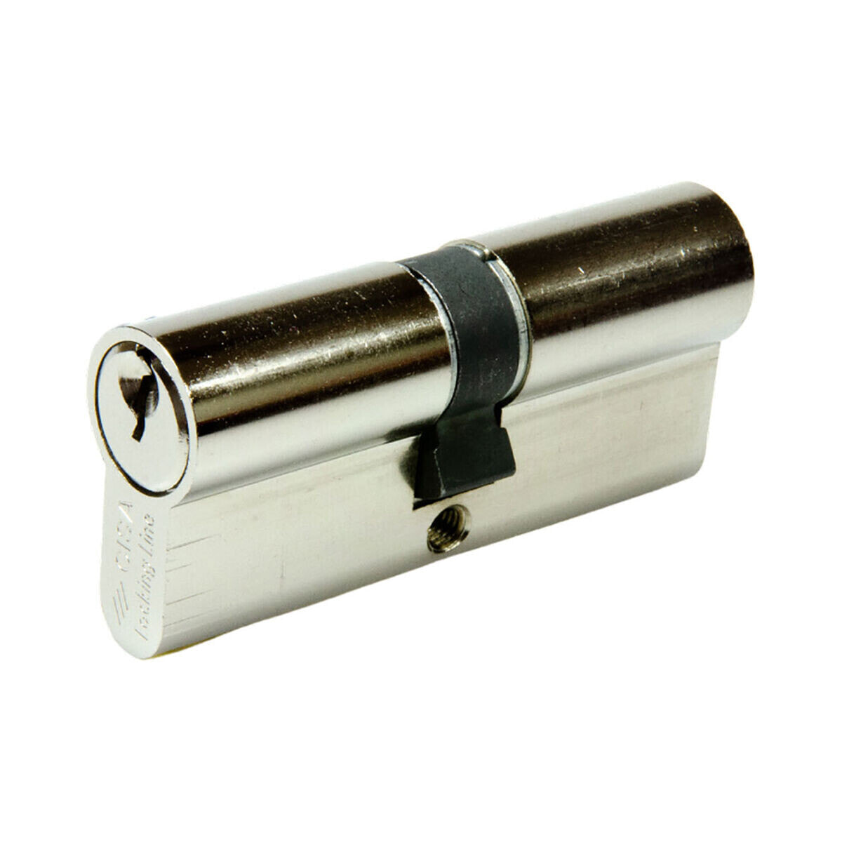 цилиндр Cisa Logoline 1.07070.24.0 Никелированная Короткая камера (30 x 40 cm)