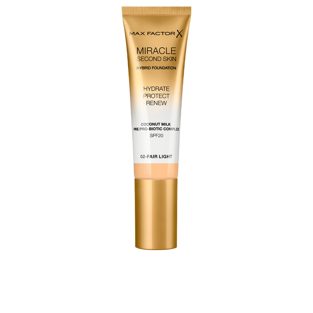 MIRACLE TOUCH second skin found.SPF20 #2-fair light