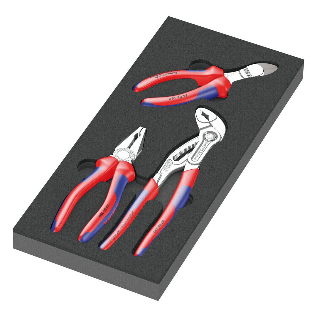 Wera 9780 Schaumstoffeinlage KNIPEX Zangen Set 1