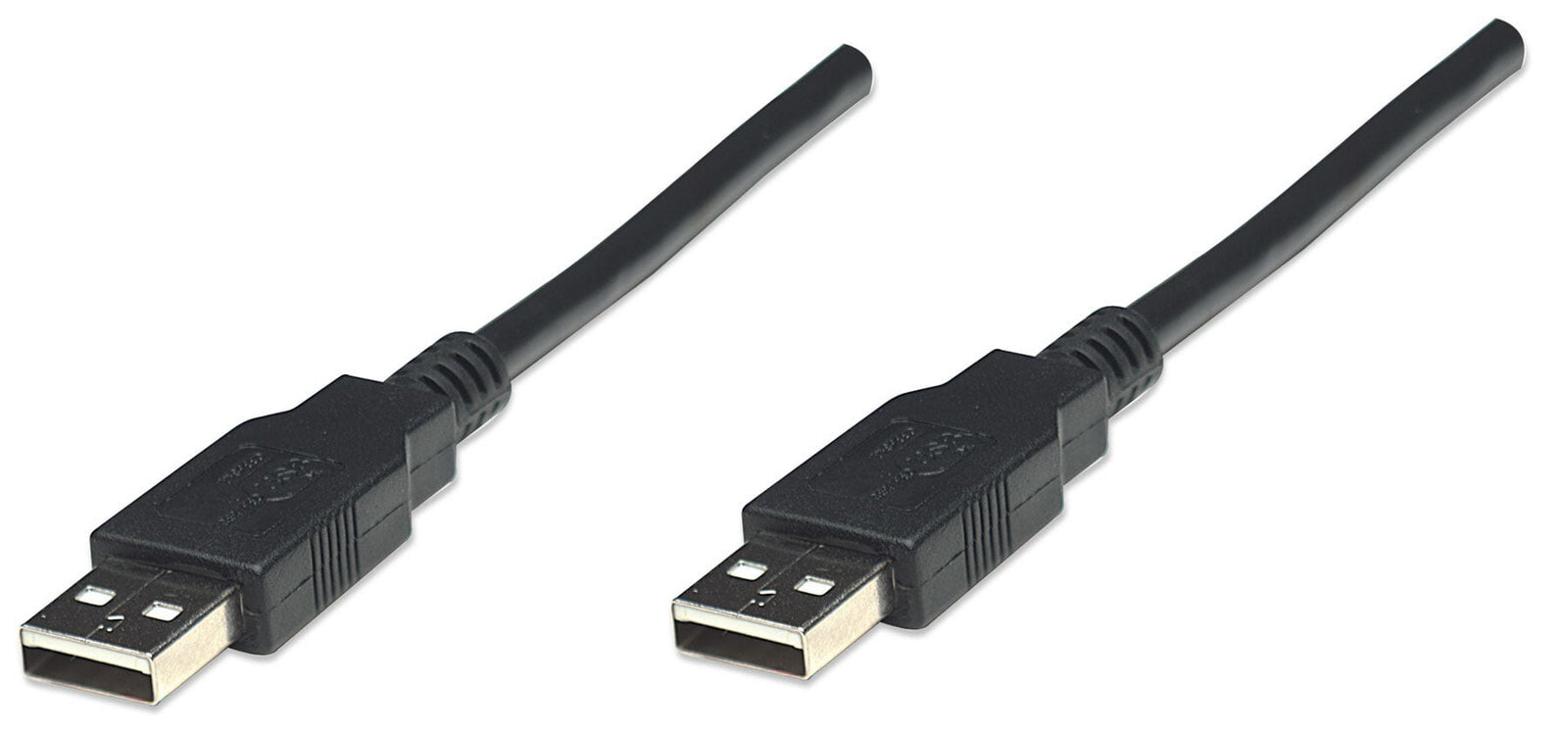 Manhattan 306089 USB кабель 1,8 m 2.0 USB A Черный