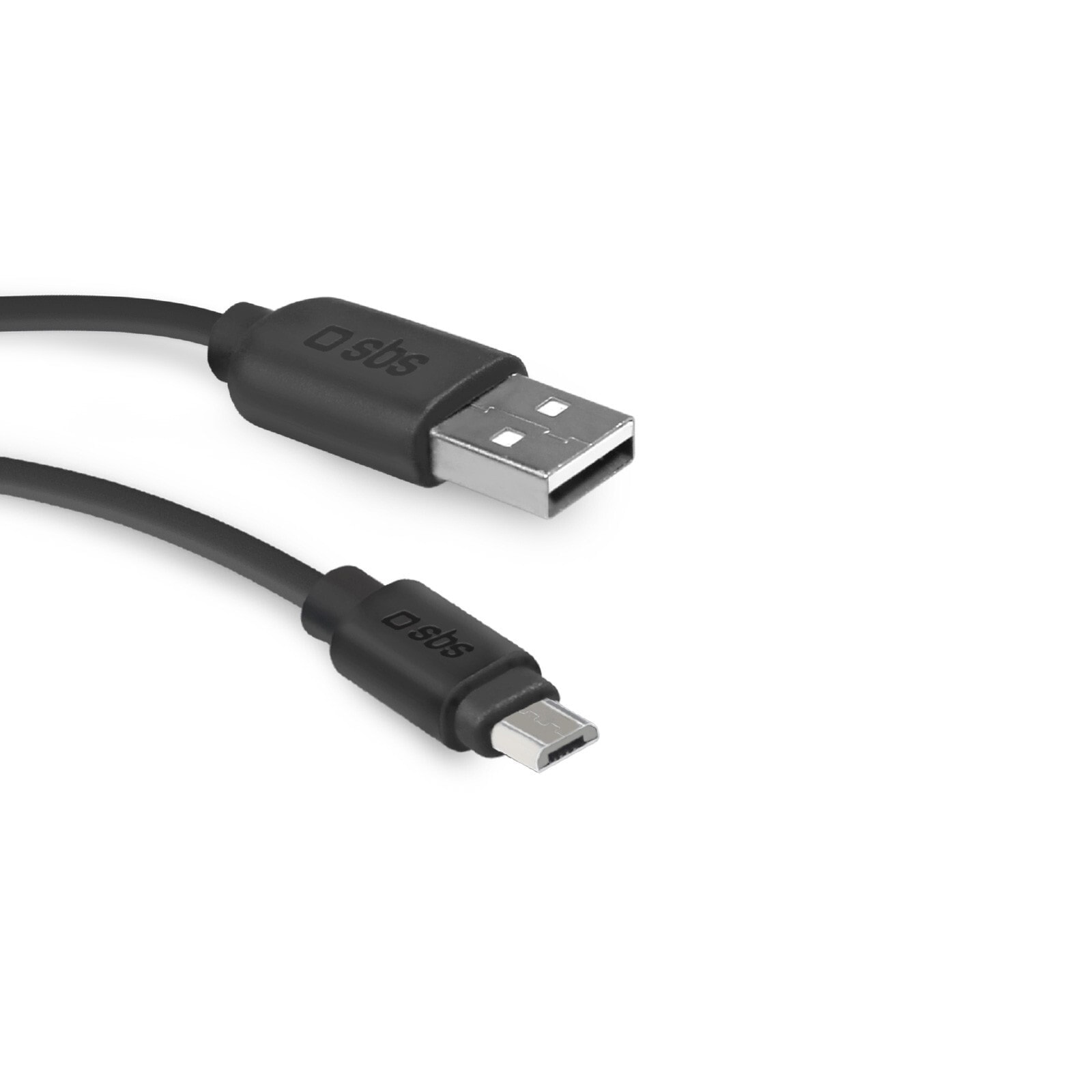 SBS TECABLEMICRO2K USB кабель 2 m USB 2.0 USB A Micro-USB B Черный
