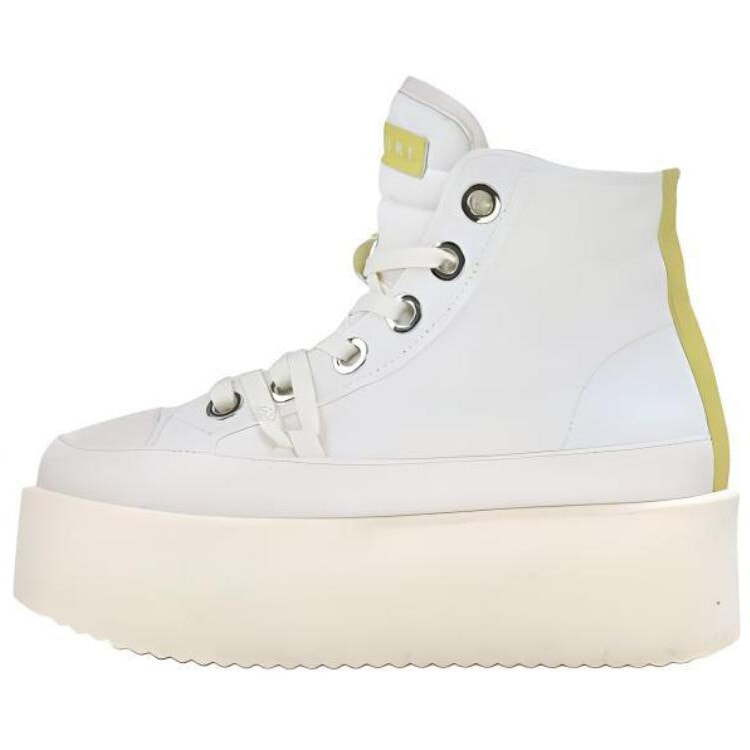 Inuikii Canvas Shoes Women's High-Top White